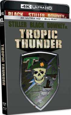 Tropic Thunder - 4K Ultra HD Blu-ray front cover