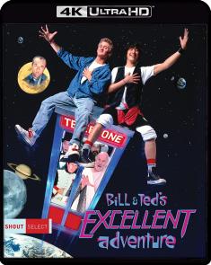 Bill & Ted's Excellent Adventure - 4K Ultra HD Blu-ray front cover