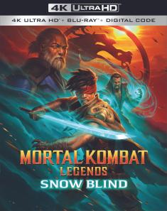 Mortal Kombat Legends: Snow Blind - 4K Ultra HD Blu-ray front cover