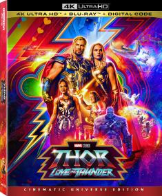 Thor: Love and Thunder - 4K Ultra HD Blu-ray front cover