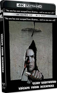 Escape from Alcatraz - 4K Ultra HD Blu-ray front cover