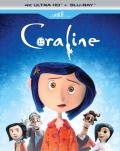 Coraline - 4K Ultra HD Blu-ray front cover