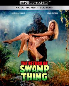The Return of Swamp Thing - 4K Ultra HD Blu-ray Front Cover
