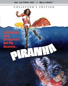 Piranha - 4K Ultra HD Blu-ray front cover