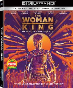 The Woman King - 4K Ultra HD Blu-ray slip front cover