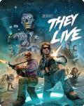 They Live - 4K Ultra HD Blu-ray [SteelBook] front cover