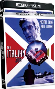 The Italian Job (1969) - 4K Ultra HD Blu-ray front cover