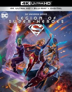 Legion Of Super-Heroes - 4K Ultra HD Blu-ray front cover