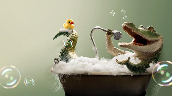 Lyle, Lyle, Crocodile backdrop