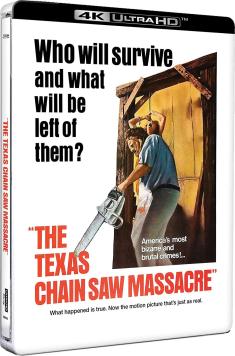 The Texas Chain Saw Massacre - 4K Ultra HD Blu-ray [SteelBook] front cover