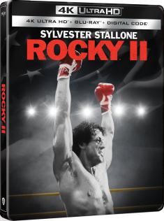 Rocky II - 4K Ultra HD Blu-ray [Best Buy Exclusive SteelBook] front cover