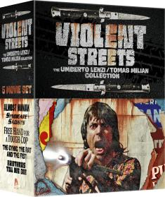 Violent Streets: The Umberto Lenzi/Tomas Milian Collection front cover
