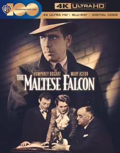 The Maltese Falcon - 4K Ultra HD Blu-ray front cover
