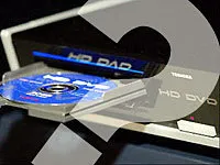HD-DVD Player with Question Mark