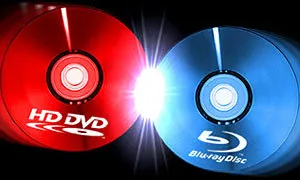 HD DVD versus Blu-ray [Illustration]