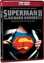 Superman II: The Richard Donner Cut [HD DVD Box Art]