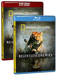 National Geographic: Relentless Enemies [Blu-ray, HD DVD Box Art]