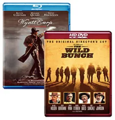 Wyatt Earp [Blu-ray Box Art], The WIld Bunch [HD DVD Box Art]