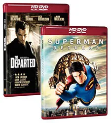 The Departed, Superman Returns [HD DVD Box Art]