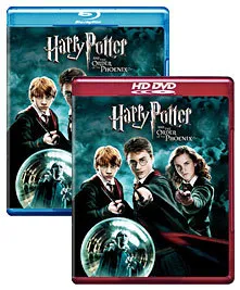 Harry Potter and the Order of the Phoenix [Blu-ray, HD DVD Box Art]