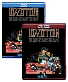 Led Zepplin: The Song Remains the Same [Blu-ray, HD DVD Box Art]