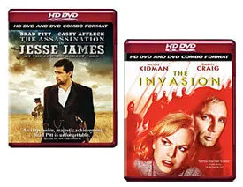 The Invasion, The Assassination of Jesse James by the Coward Robert Ford [HD DVD Box Art]