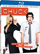 Chuck: The Complete First Season [Blu-ray Box Art]