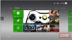 Current Xbox 360 Dashboard Interface