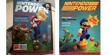 First and Last Covers for Nintendo Power