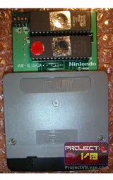 Prototype Virtual Boy 'Faceball' cartridge