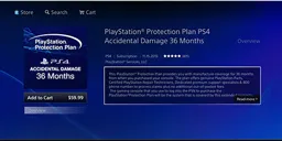 PS4 Accident Coverage