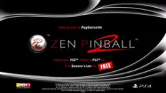 Zen Pinball 2 for the PS4
