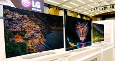 LG flat OLED 4K Ultra HD TVs