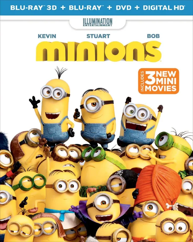 High-Def Digest Blu-ray Minions COVER