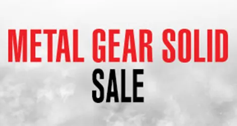 Metal Gear Solid Sale news