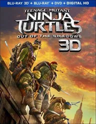 Teenage Mutant Ninja Turtles: Out Of The Shadows [Blu-ray, 3D