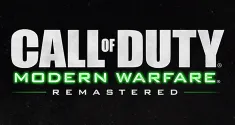 Call of Duty Modern Warfare Remastered news title