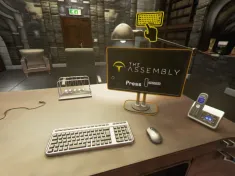 The Assembly PS VR Title Screen