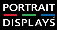 portrait displays logo