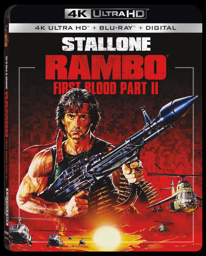Rambo First Blood Part Ii 4k Ultra Hd Blu Ray Ultra Hd Review High Def Digest