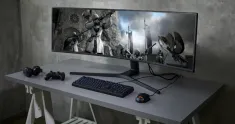 Samsung super ultra-wide monitor