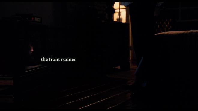 The Front Runner Blu-ray