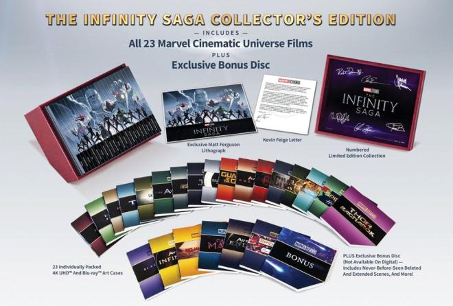 Infinity Saga Collector's Edition – 4K Ultra HD Blu-ray