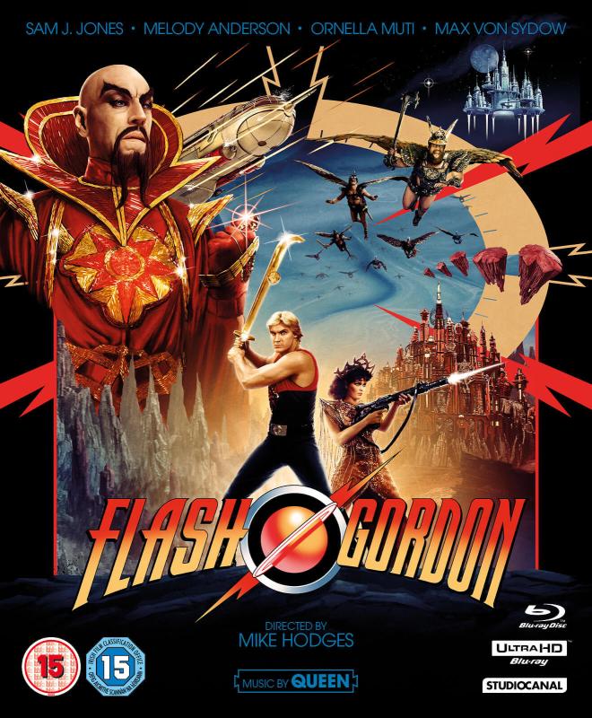 Flash Gordon 40th Anniversary Restored Edition Uk Import 4k Ultra Hd Blu Ray Ultra Hd Review High Def Digest