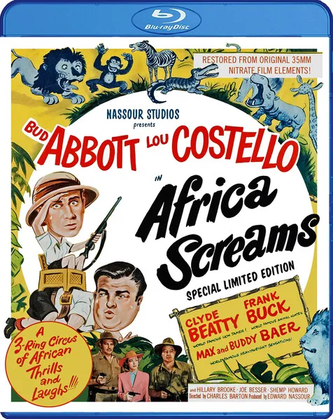 Abbott and Costello: Africa Screams - Limited Edition Blu-ray