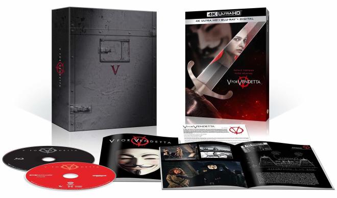 V For Vendetta 4k Giftset overview