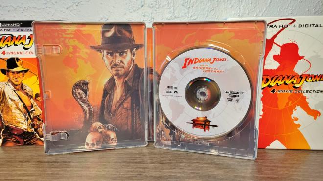 Indiana Jones: 4-Movie Collection 4K Blu-ray (DigiPack)