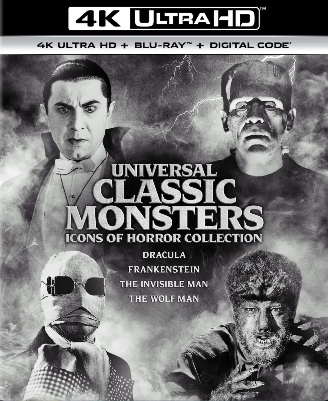 Universal Classic Horror Monsters Scaring 4K UHD Blu-ray October 5th |  High-Def Digest