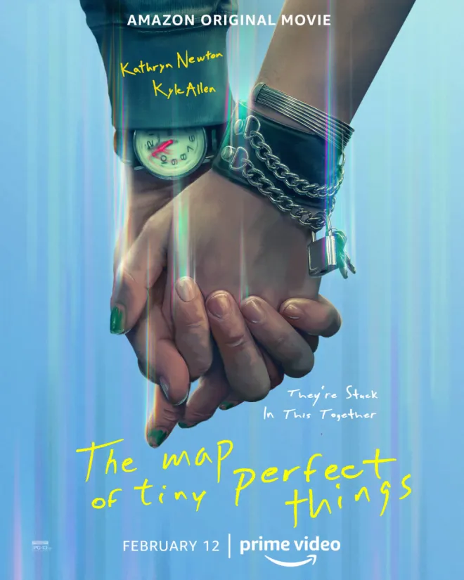 the map of tiny perfect things poster