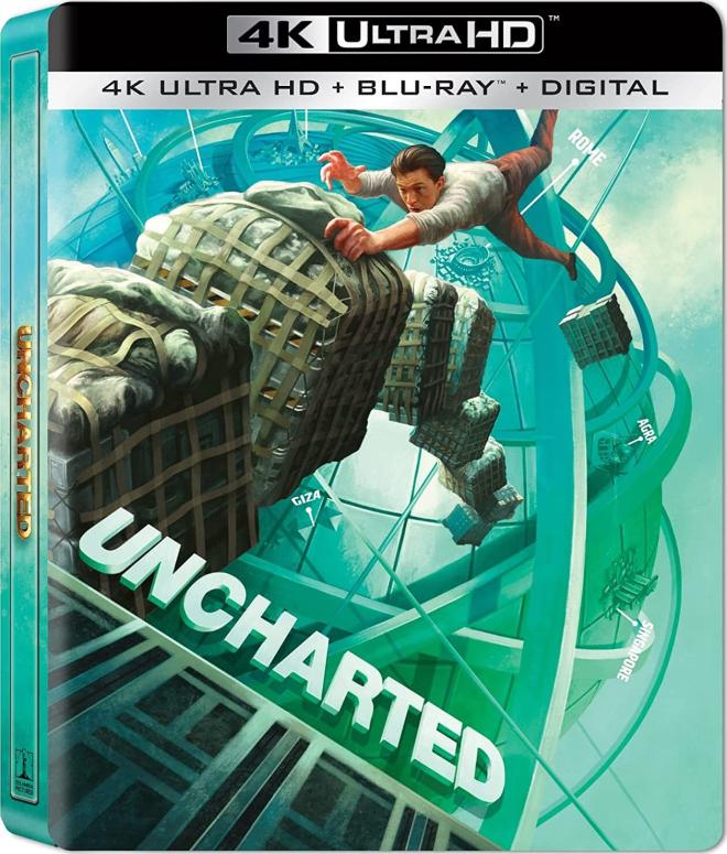 Uncharted - 4K Ultra HD Blu-ray (SteelBook)